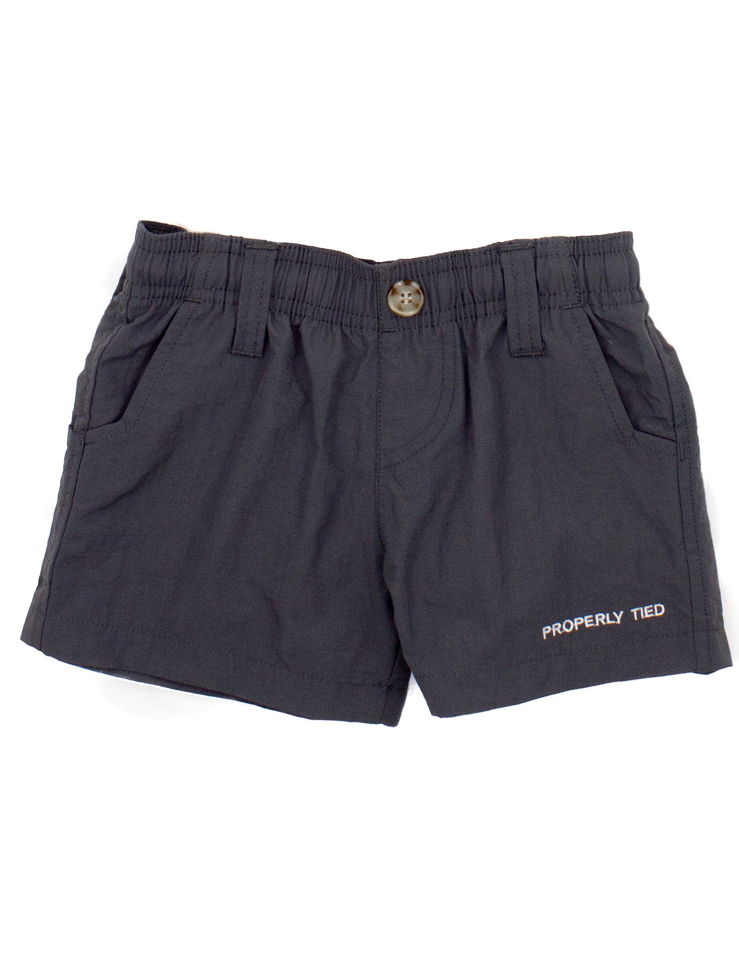 Properly Tied Charcoal Mallard Shorts