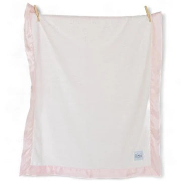 Ellie And Sam - Pink Luxury Satin Blanket