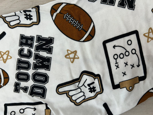 Belle Cher - Black And Gold Touchdown Kid Polo