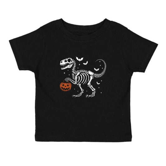 Sweet Wink - Dino Skeleton S/S Halloween T-Shirt