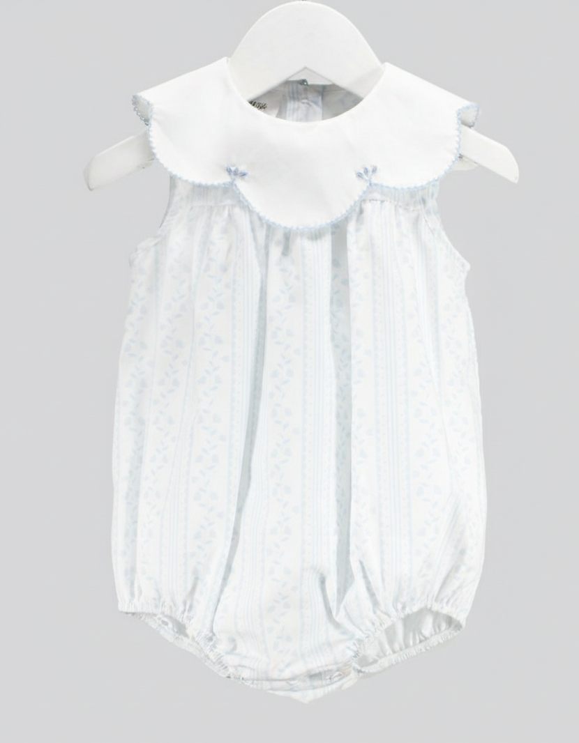 Baby Blessings - Scalloped Floral Bubble