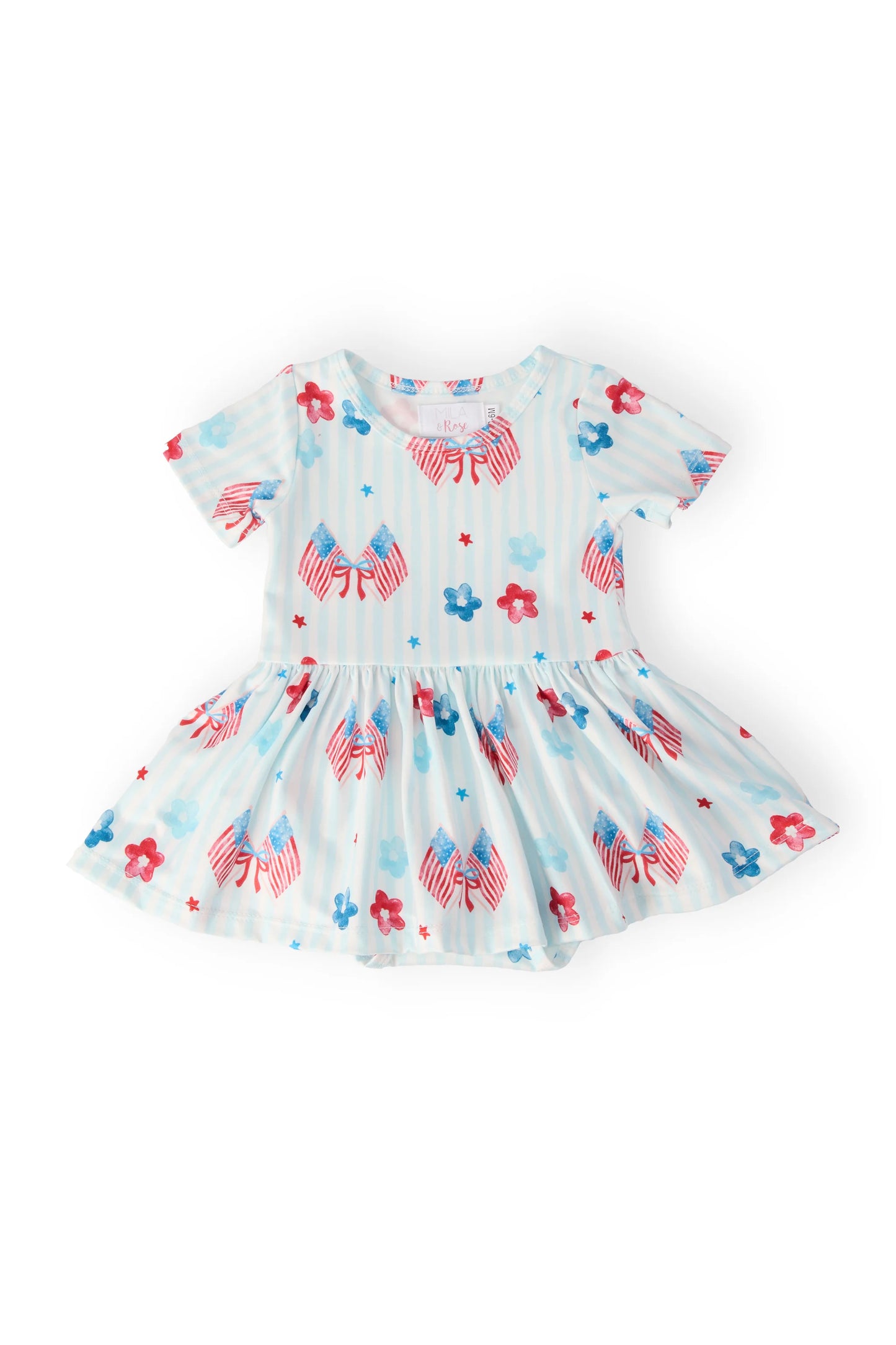 Mila & Rose - Home Of The Brave Twirl Bodysuit