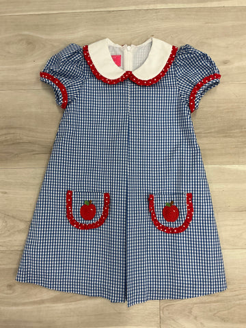 Claire & Charlie - Blue/White Gingham School Dress