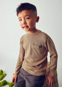 Mayoral - Caramel LS Shirt