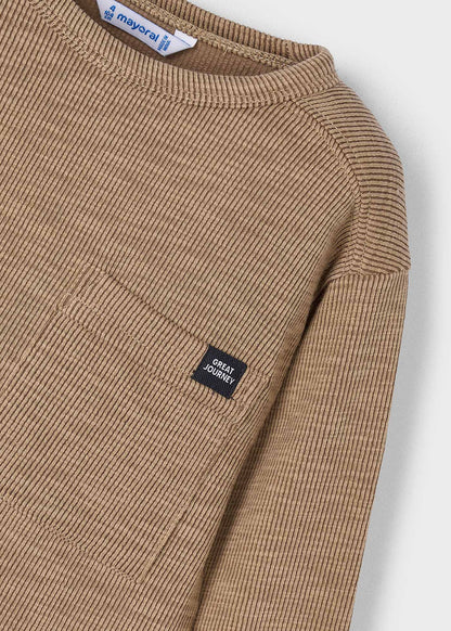 Mayoral - Caramel LS Shirt
