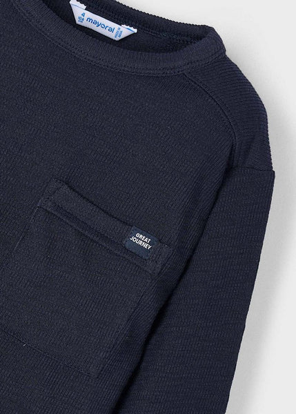 Mayoral - Navy LS Shirt