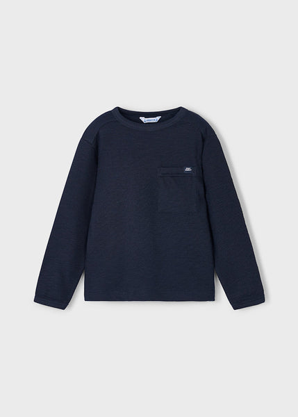 Mayoral - Navy LS Shirt