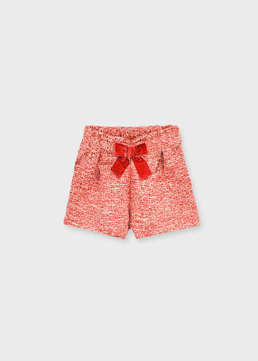 Mayoral - Cherry Bow Shorts