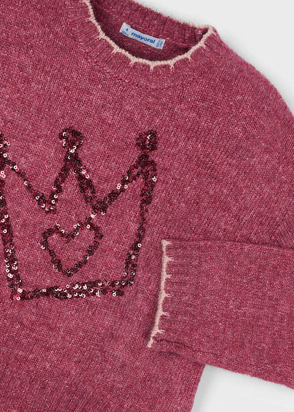 Mayoral - Cherry Sequin Sweater