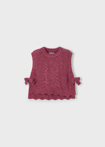 Mayoral - Cherry Knit Vest