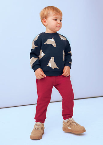 Mayoral - Red Tracksuit Bottom