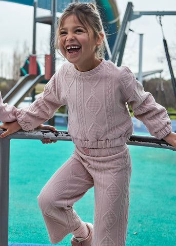 Mayoral - Pink 2pc Tracksuit