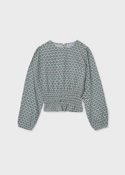 Mayoral - Rouched Top Eucalyptus