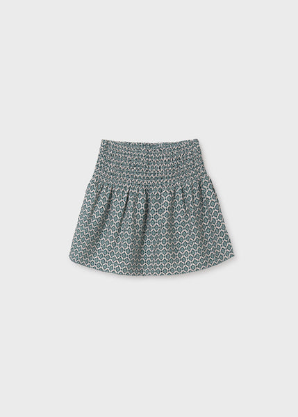Mayoral - Rouched Skirt Eucalyptus