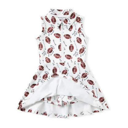 Swoon Baby - White Football Tennis Dress