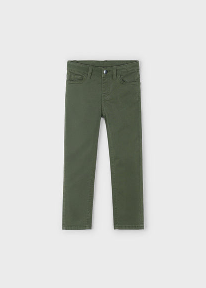 Mayoral - Slim Fit Olive Pants