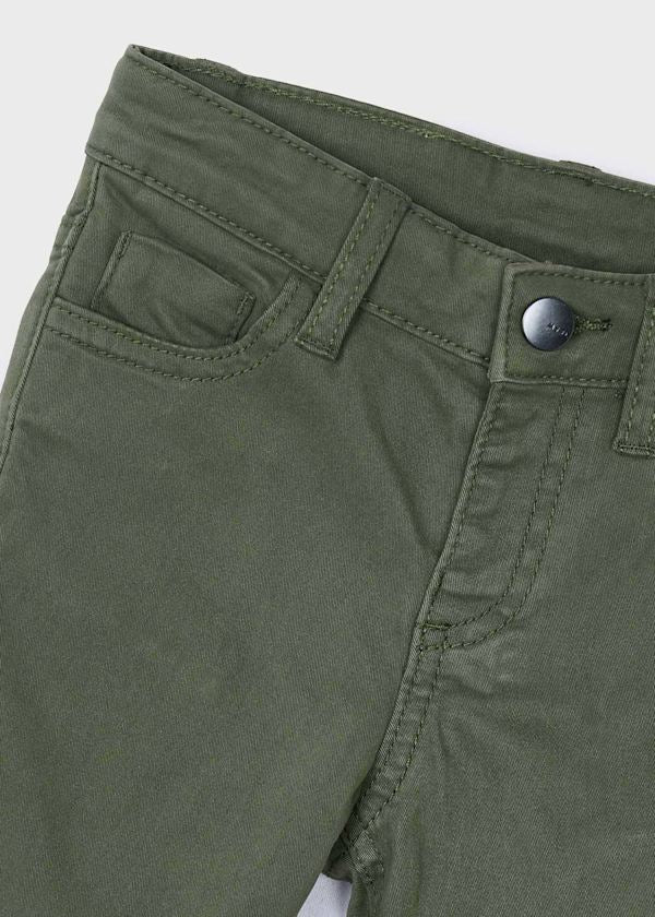 Mayoral - Slim Fit Olive Pants
