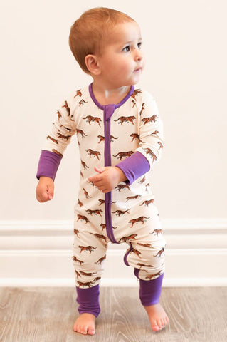 Southern Slumber - Tiger Bamboo Onesie