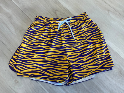 Belle Cher - Tiger Stripe Butterfly Shorts