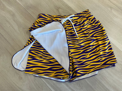 Belle Cher - Tiger Stripe Butterfly Shorts