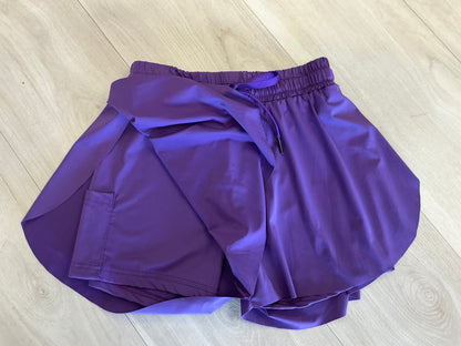 Belle Cher - Purple Butterfly Shorts