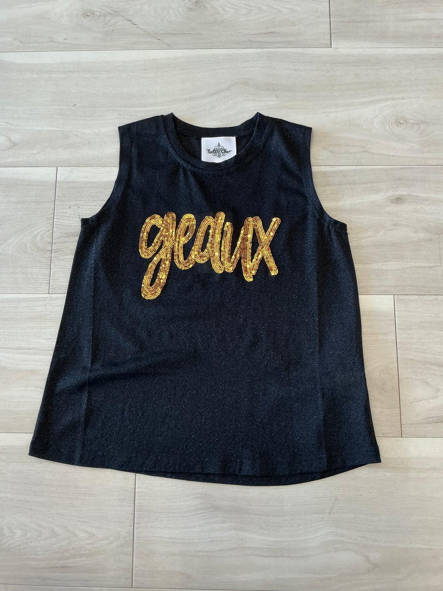 Belle Cher - Geaux Sequin Tank