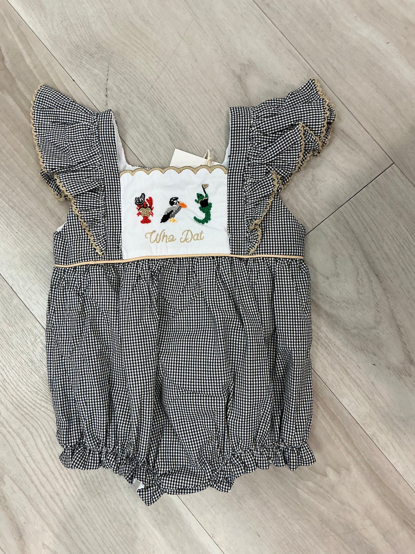 MCC + SMSC - Cajun Trio Who Dat Style Girl Bubble