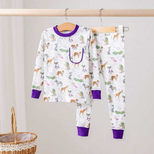 Nola Tawk - Zoo Krewe Pajama Set