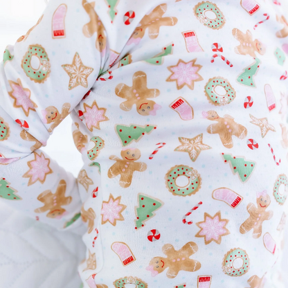 Magnolia Baby - Pink Frosted Wonderland Long Pajamas