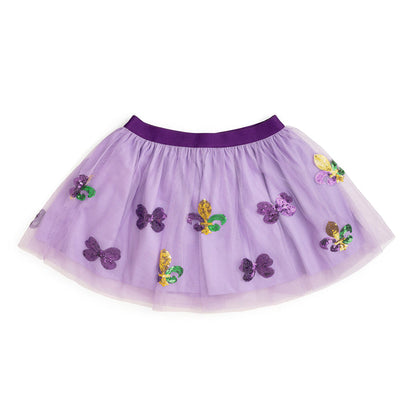 Sweet Wink - Fleur De Lis Sequin Mardi Gras Tutu
