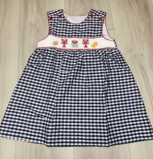 Charming Little Ones - Crawfish Boil Dress