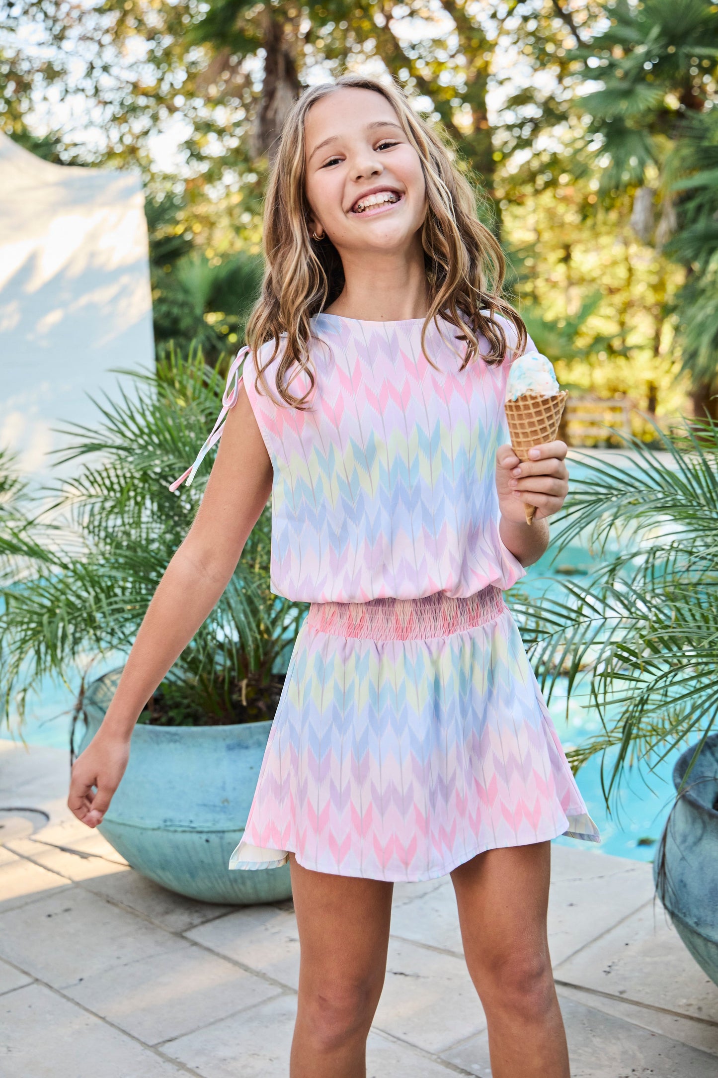 Pleat- Helen Dress-Crush