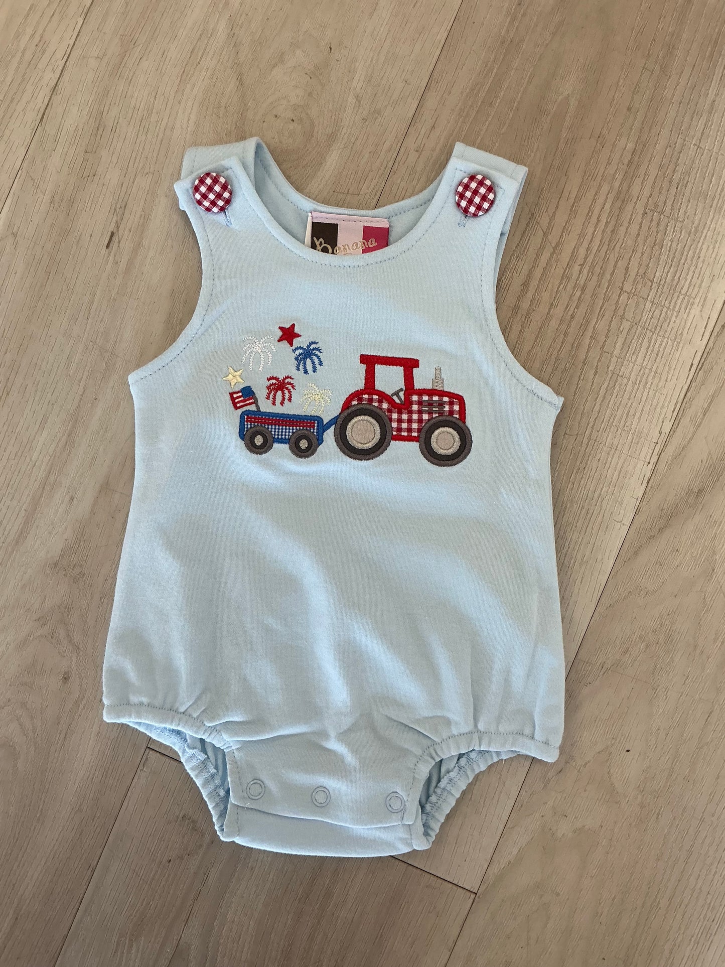 Banana Split - Patriotic Tractor Boys Bubble
