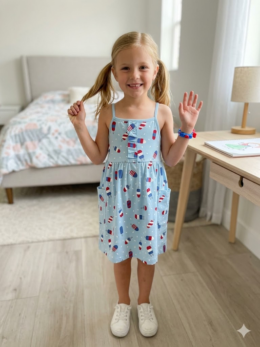 CR Kids - USA Popsicle Dress