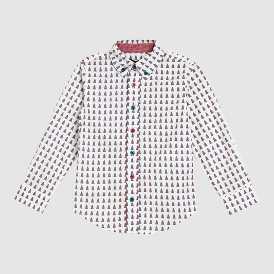 Pedal - Boy's Christmas Tree Shirt