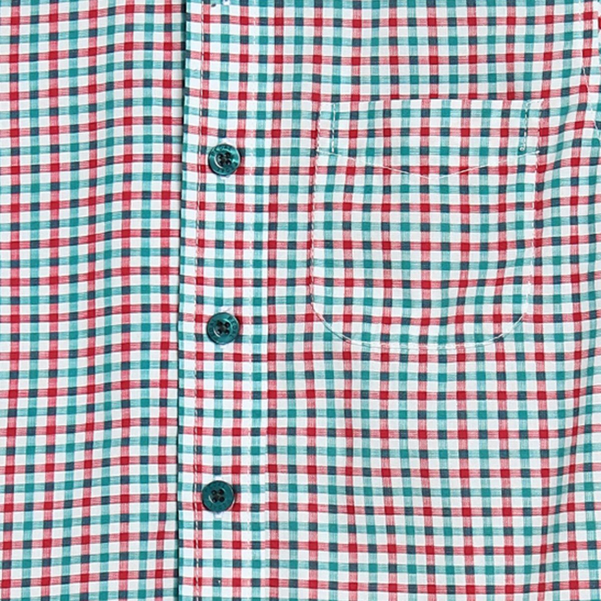 Pedal - Boy's Red/Green Holiday Shirt