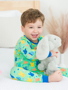 RuffleButts - Green Sugar Rush Easter PJ's