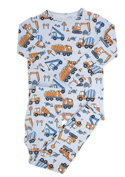 Sweet Bamboo - Construction Pajamas