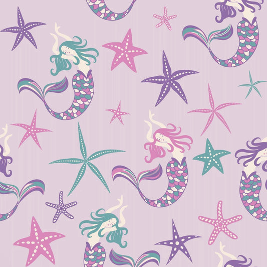 Sweet Bamboo - Lavender Mermaid Pajamas