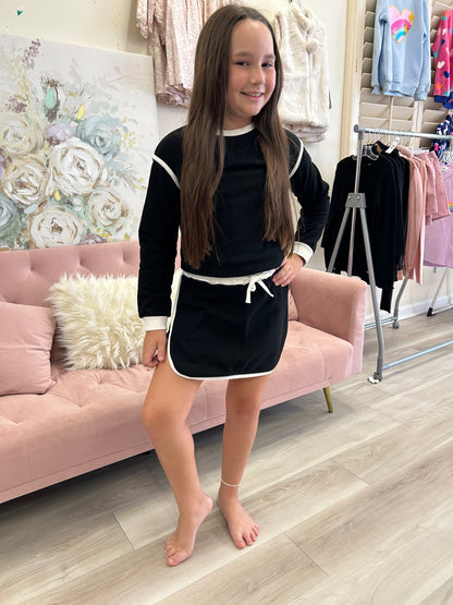 Millie Jay - Josie Skort Set Black