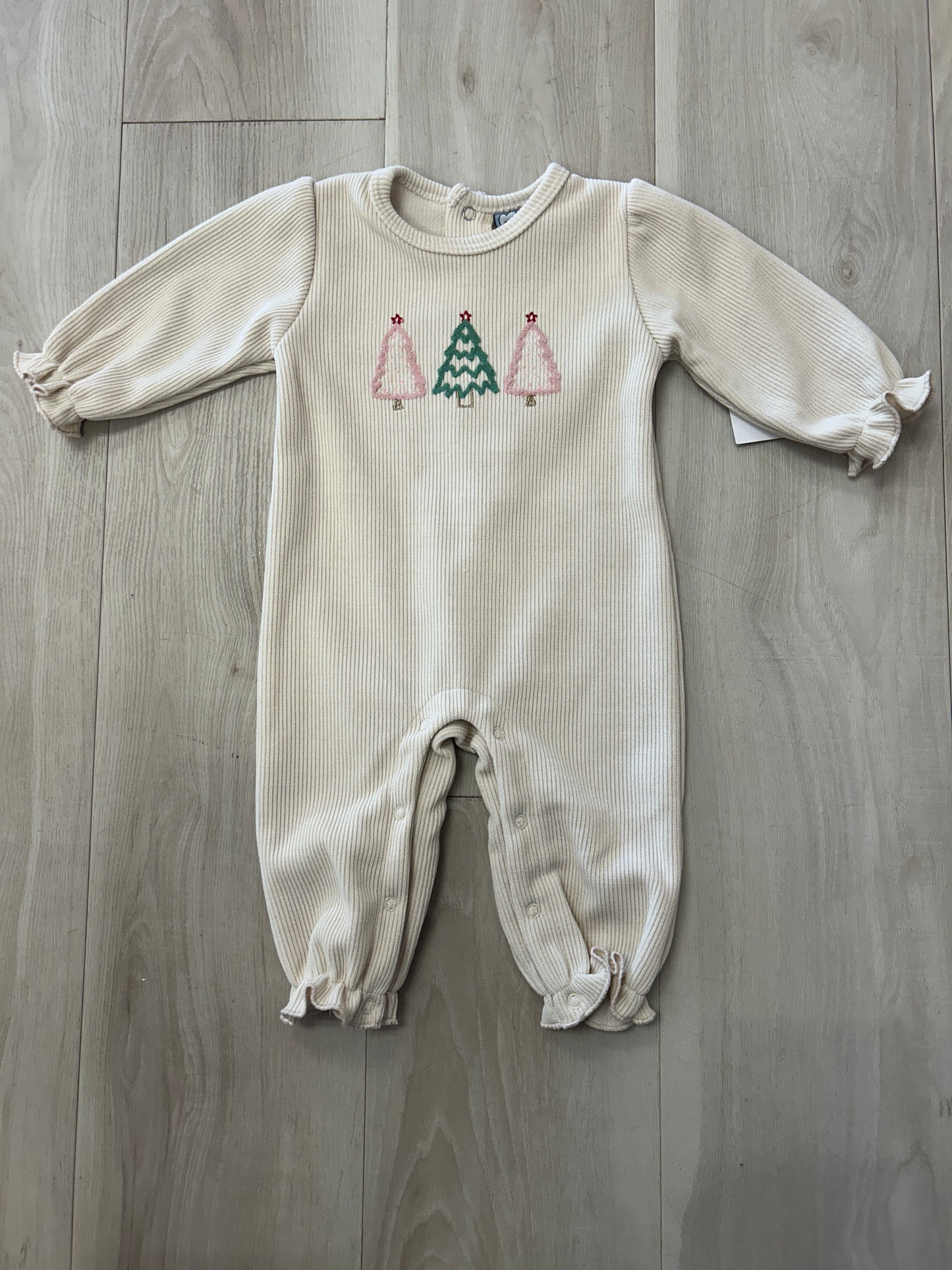 Three Sisters LLC - O' Christmas Tree Girls Romper