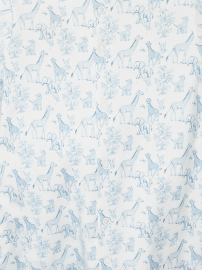 Baby Loren - Baby Blue Safari Pima Converter & Hat