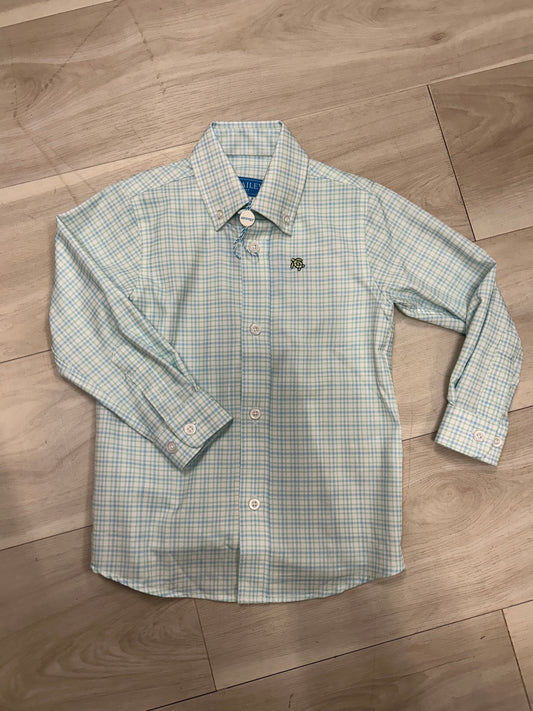 Bailey Boys - Performance Button Down Lagoon