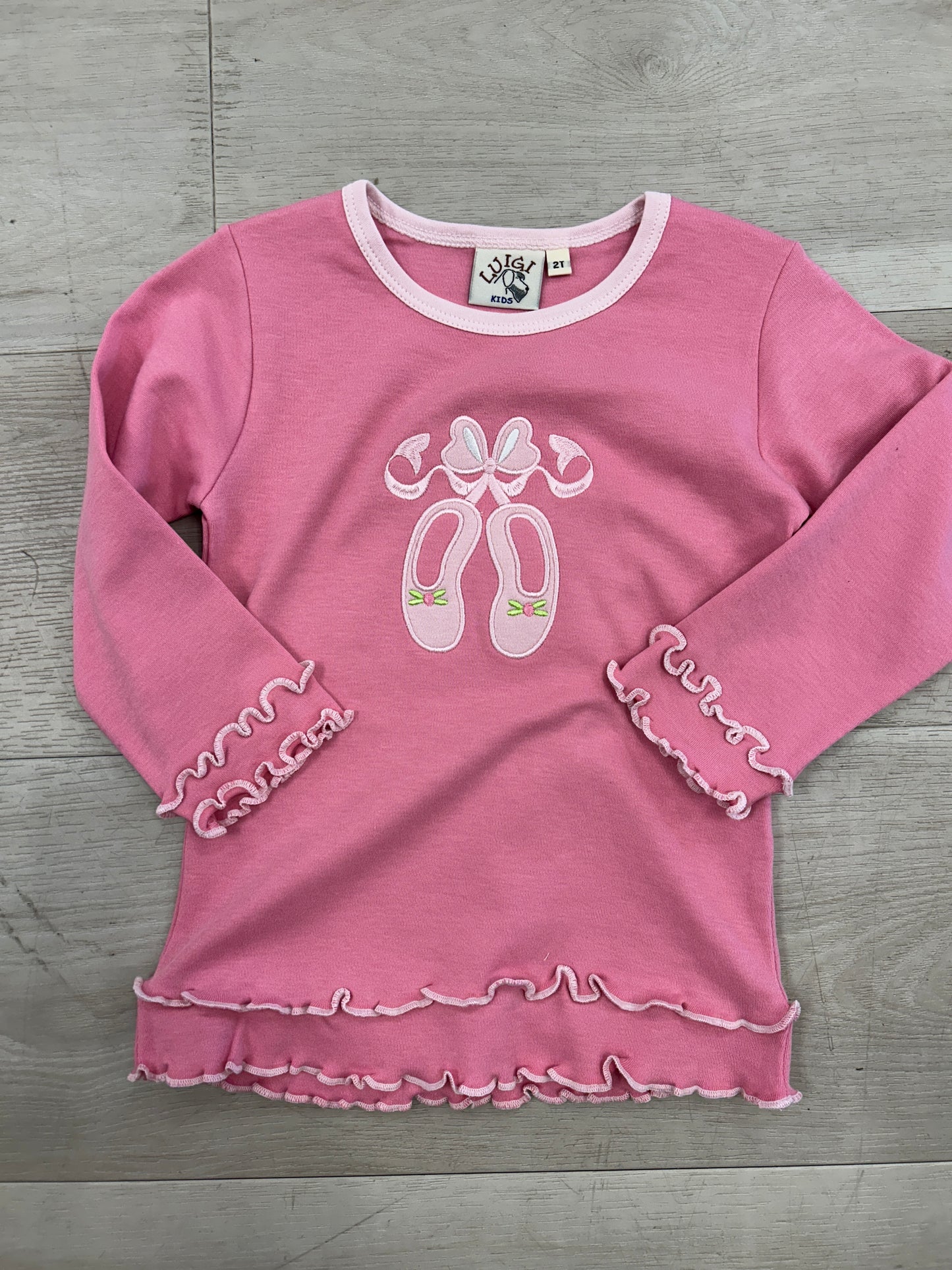 Acvisa - Girls Ballet Slipper tee