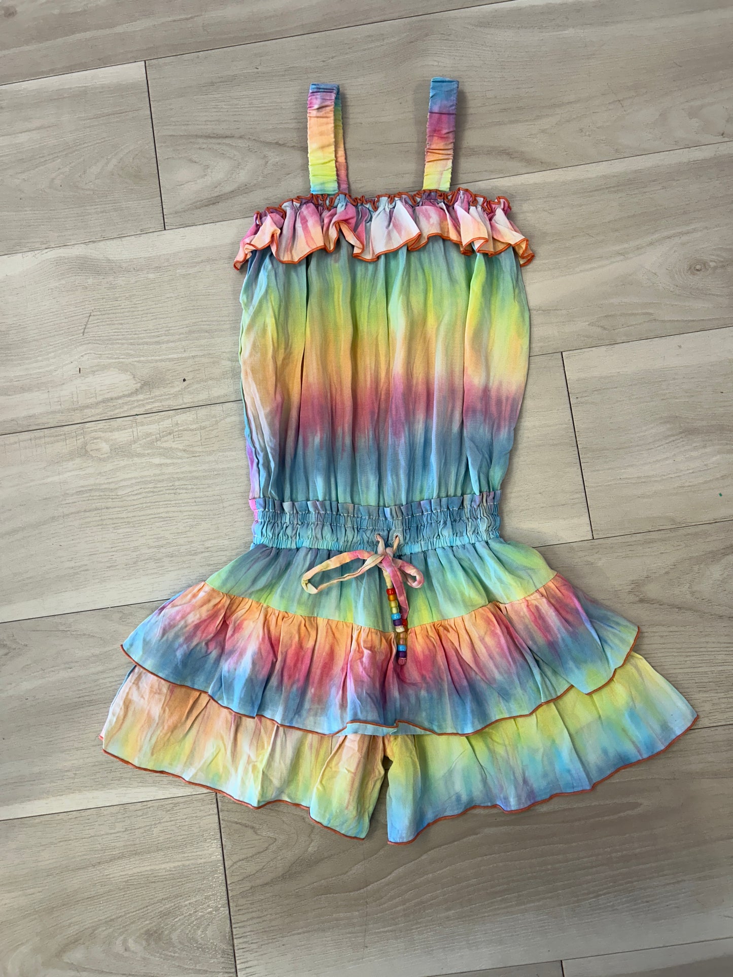 Joyous & Free - Daydream Romper Dawn Stripe Tie Dye