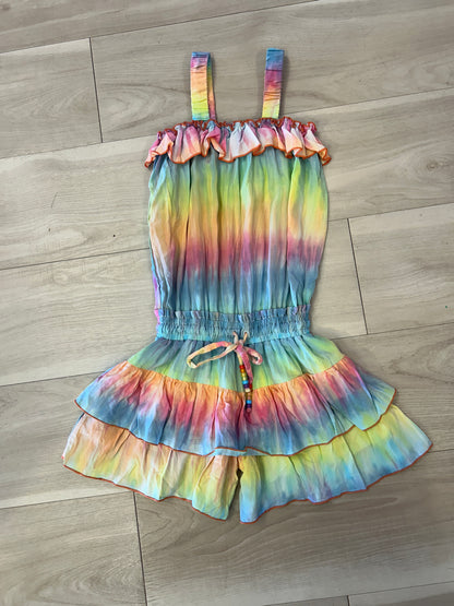 Joyous & Free - Daydream Romper Dawn Stripe Tie Dye