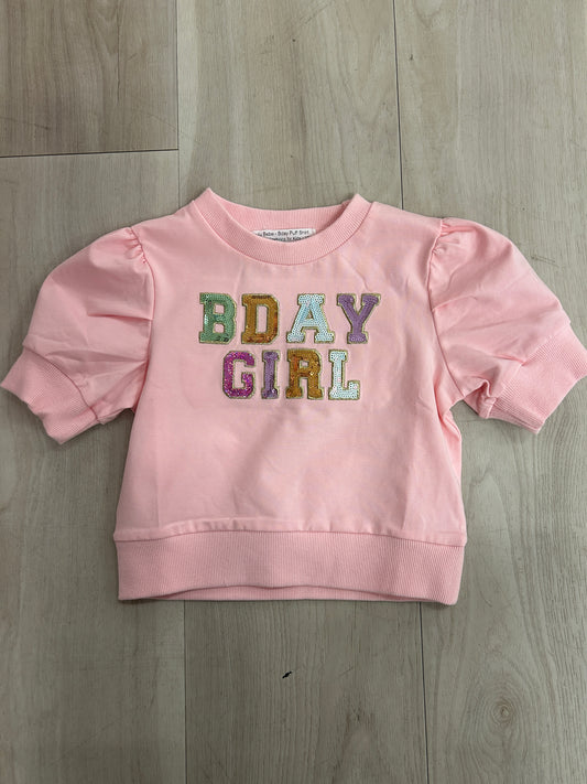 Lulu Bebe - Bday Puff Shirt