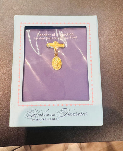 Zsa Zsa & Lolli - Pendant Of Protection - Mary Gold