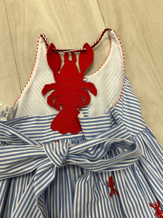 Cotton Kids - Crawfish Striped Dress