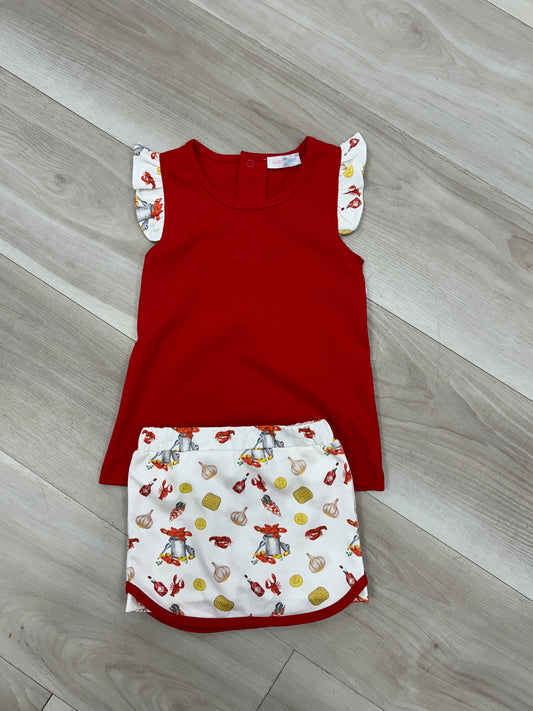 Baby Loren - Cajun Girl Skort Set